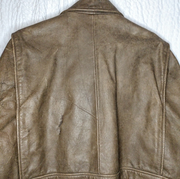 Durkee's Express | Vintage Buffalo Leather Jacket - Picture 7 of 14